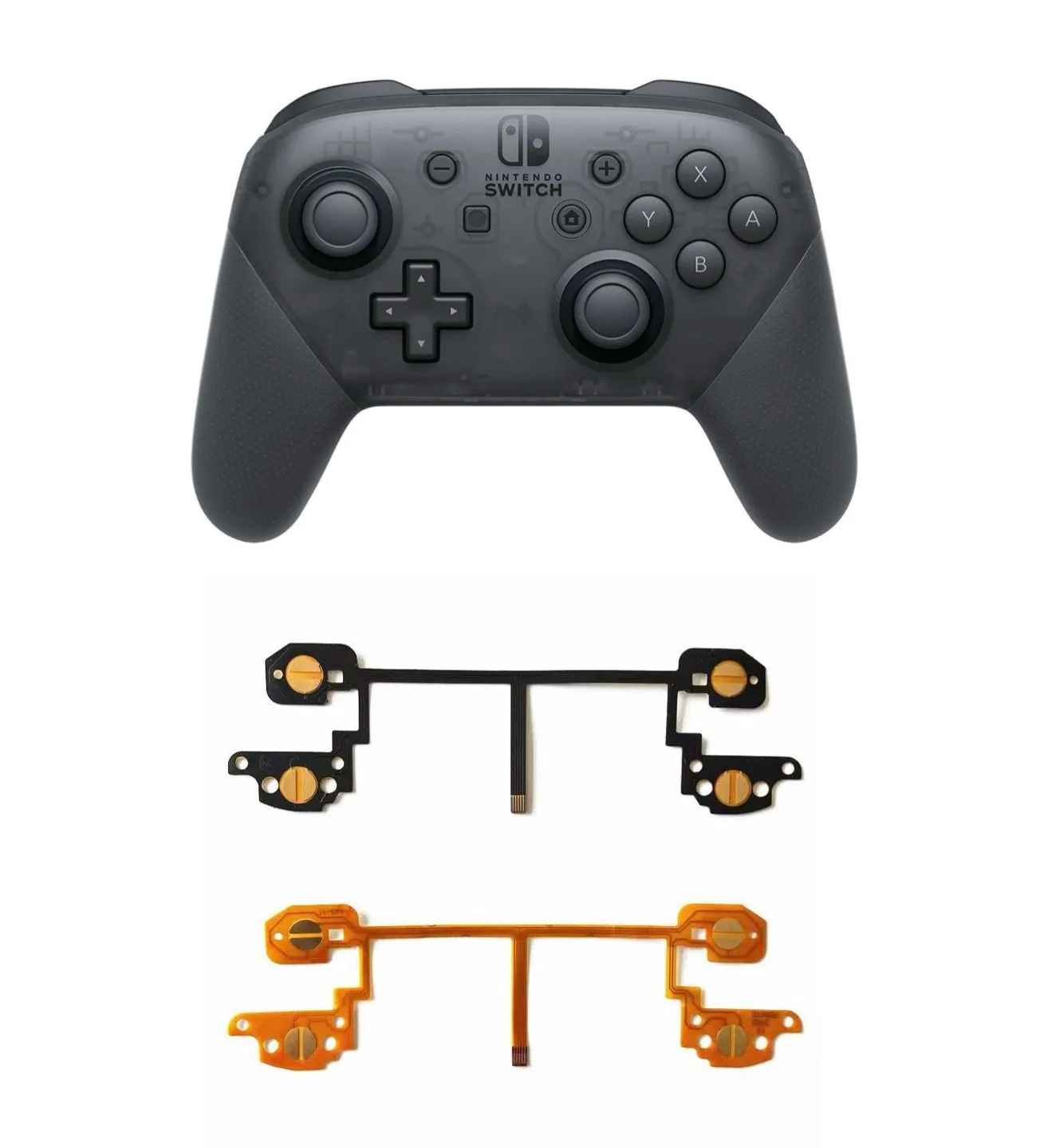 Switch Pro Controller L ZL R ZR Buttons Flex Cable