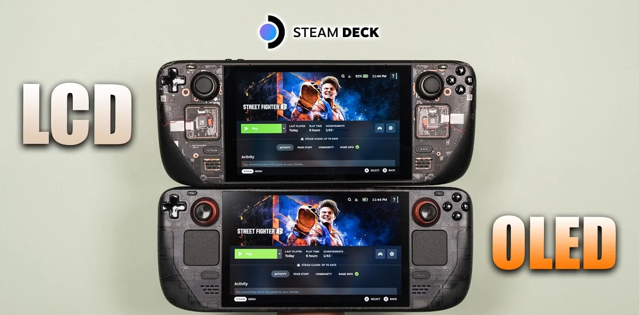 steam deck oled lcd
