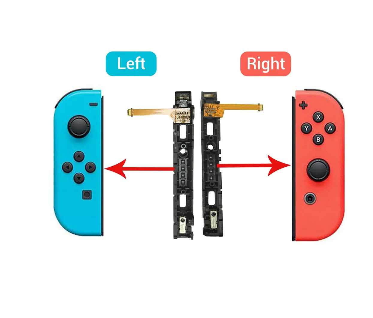 Switch OLED LCD Screen ZIF FPC Ribbon Cable Socket Connector Clip