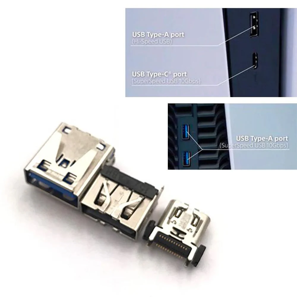 Playstation 5 USB Front Type-C Port