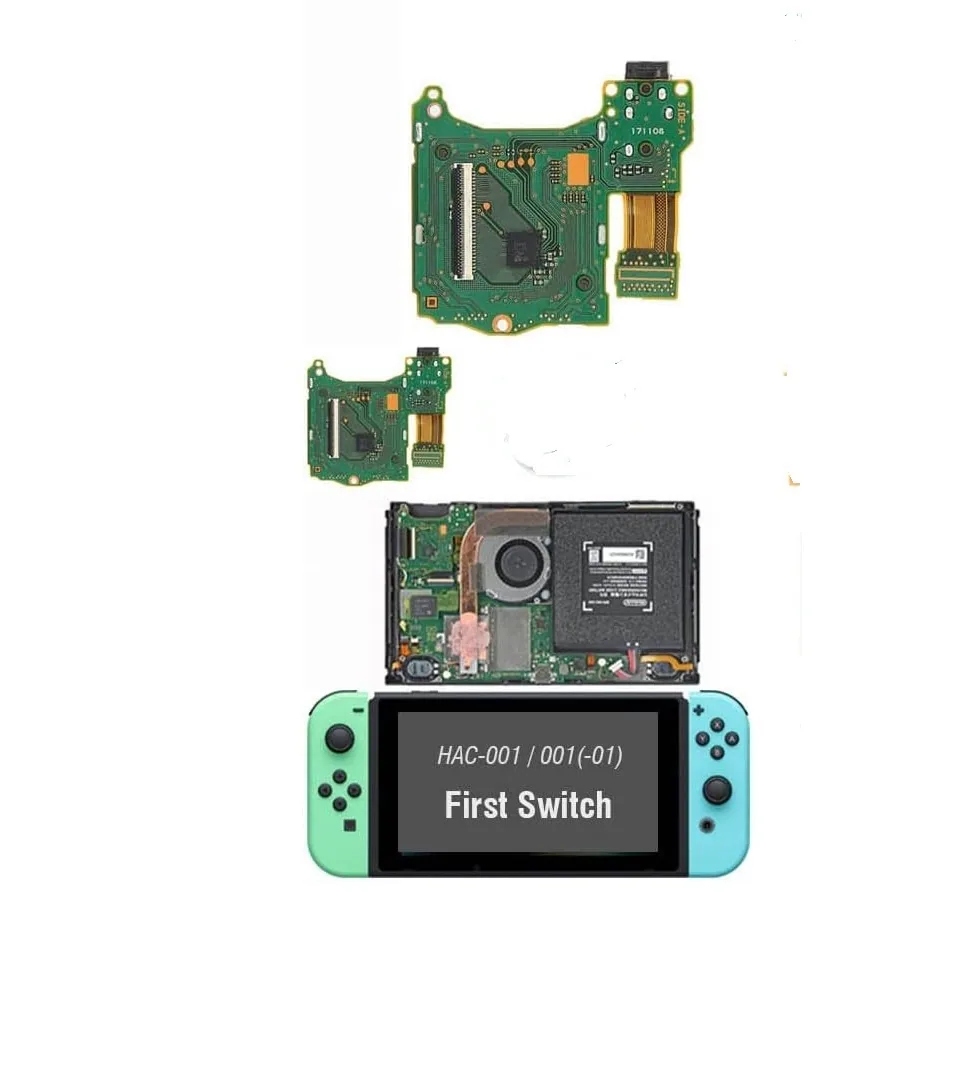 Nintendo Switch Game Reader Card Slot Headphone V1And V2