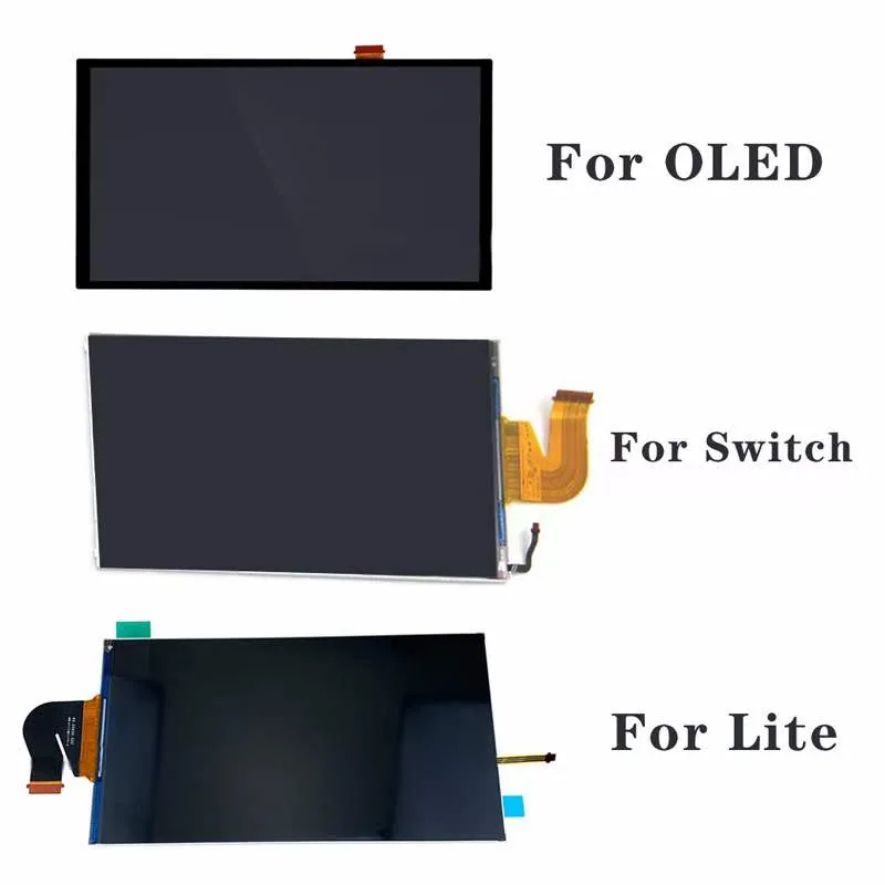 nintendo switch Lite switch OLED and lcd screen