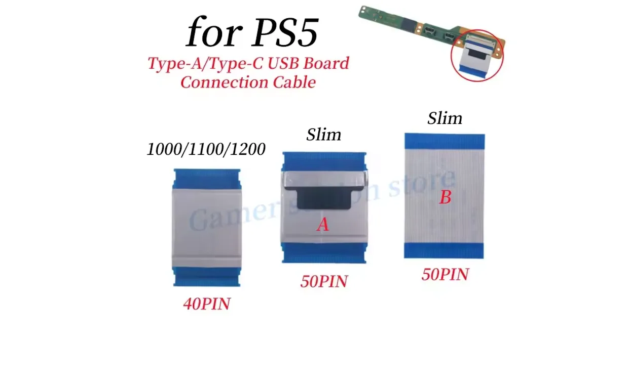 PlayStation 5 & PRO USB Front Flex Cable