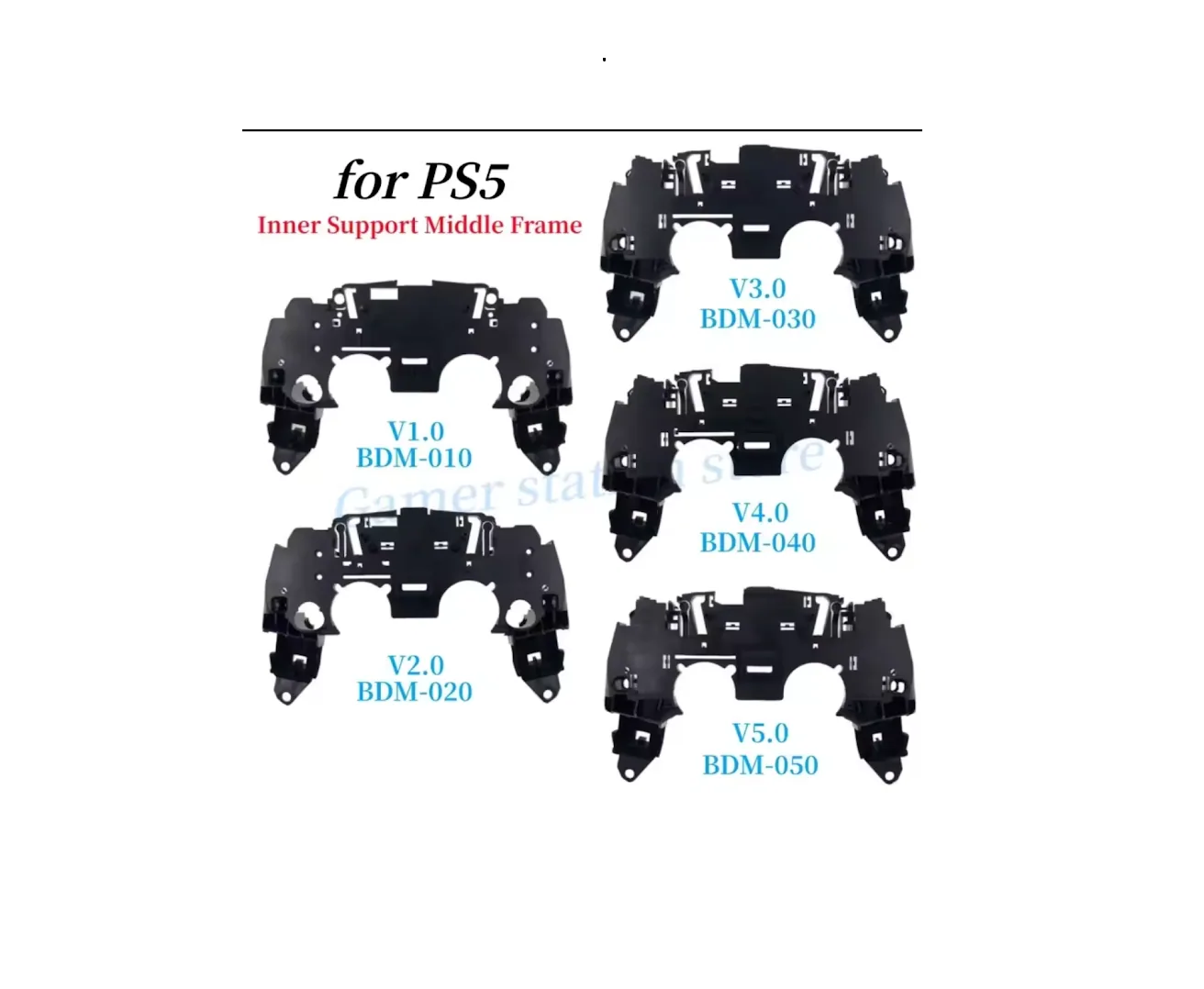PS5 Controller  Holder Inner Internal Frame BDM-010 020 030 040 050