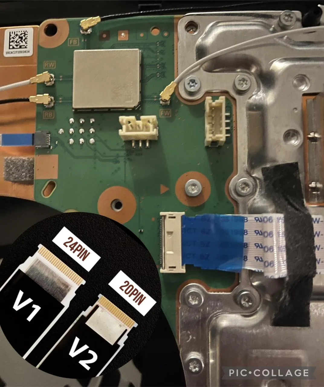 PS5 Controller 24PIN 20 PINDvd Drive Flex Cable
