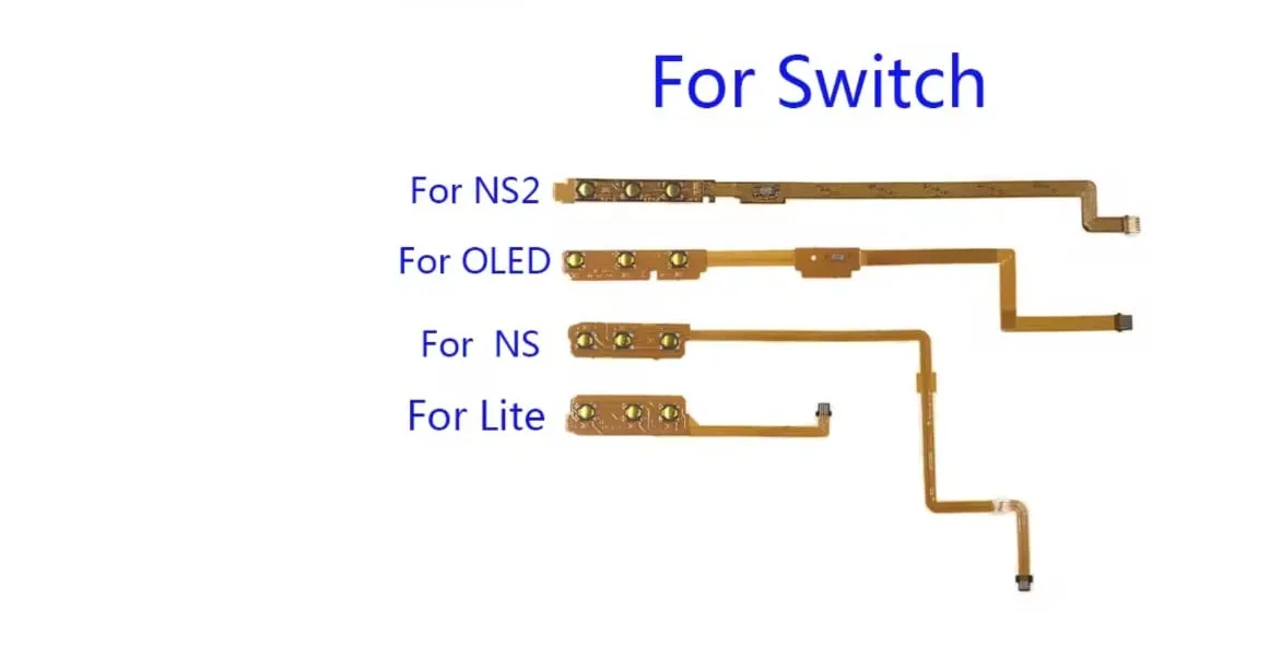 Nintendo Switch Lite NS OLED NS2ON OFF Volume Button  Power Flex Cable