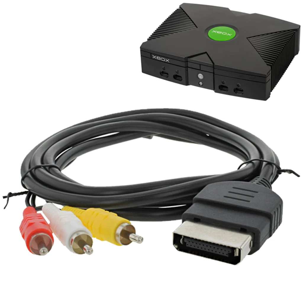 Xbox Av Cable 1.8M Audio and Video RCA Cable for the Xbox