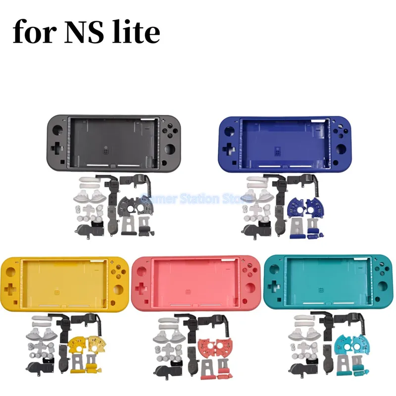 Nintendo Switch Lite Console Hard Housing Shell With Buttons Kit 5 Colours