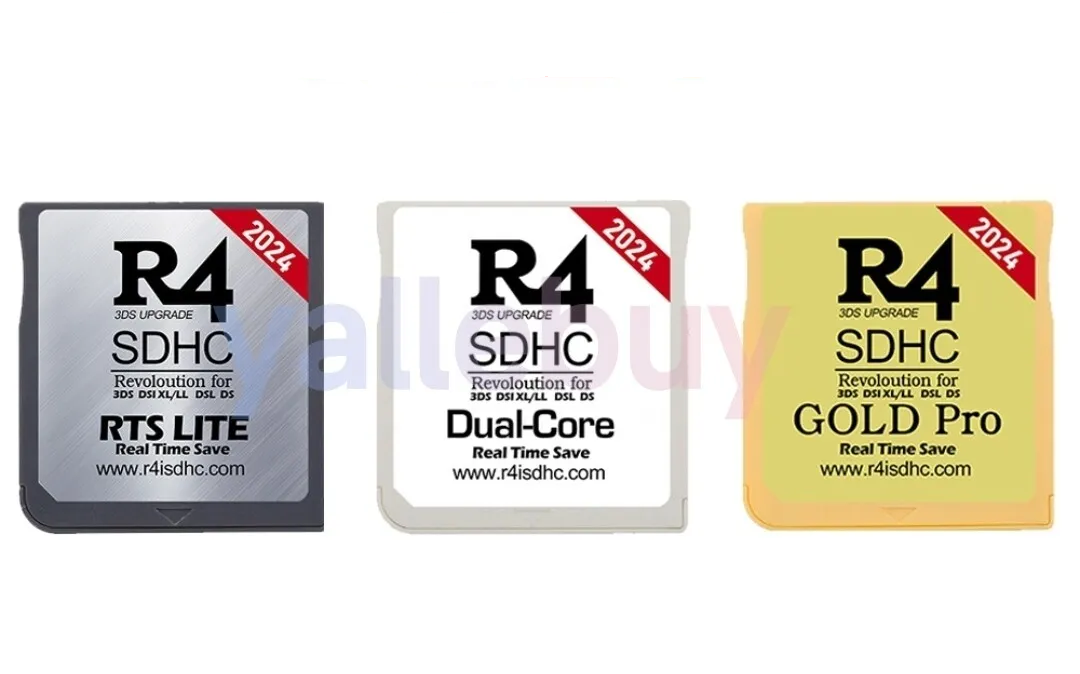 Nintendo Ds/3ds/2ds/ R4 Gold Pro Revolution Cartridge With Usb