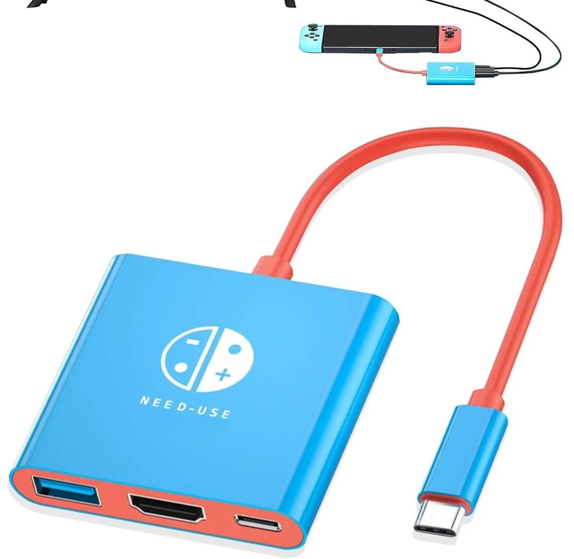 Switch & OLED Dock for Docking USB C to HDMI Adapter Steam Deck/MacBook/Laptop